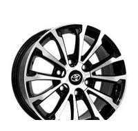 Replica Toyota (TY1353) W7.5 R17 PCD6x139.7 ET30 DIA106.1 BKF
